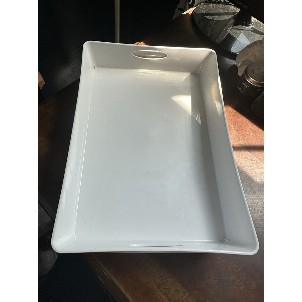 The Container Store Set of 3 Rectangular Organizer 14.50X10 Kitchen Bathroom